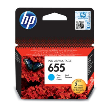 HP, Ink Cyan Printer, INK655-5525