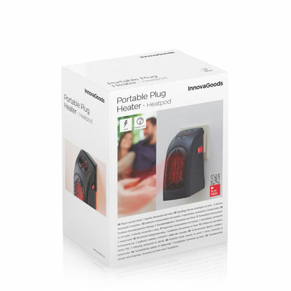 Innovagoods Portable Mini Plug Heater Heatpod 400W, V0103827