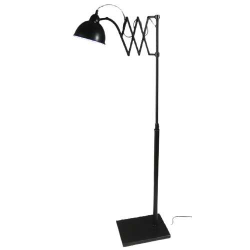 Itemz, Accordion Metal Floor Lamp Antique Black
