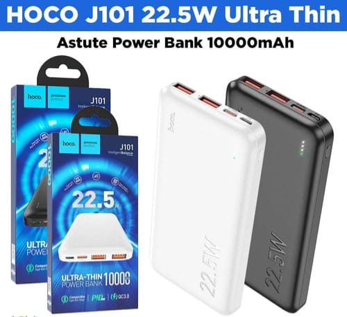 Hoco, Ultra Thin Power Bank 10000Mah