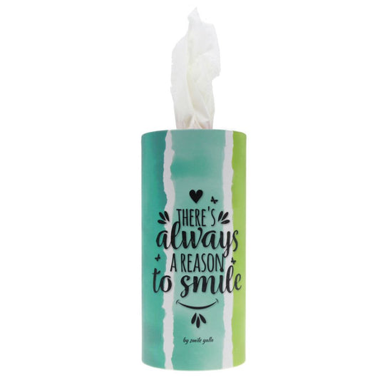 Smile Yalla, Napkins Tissue Box, There's Always A Reason To Smile