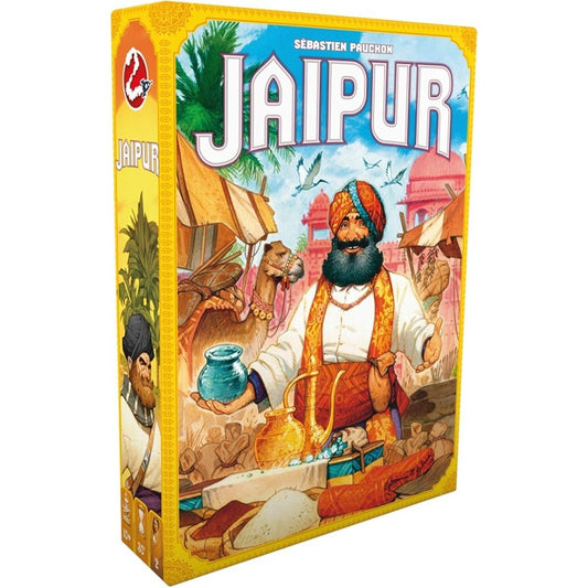 Jaipur Board Game (New Edition) - Fast-Paced Duel Of Merchants! Strategic Trading And Market Gameplay For Kids & Adults, Ages 10+, 2 Players, 30 Minute Playtime, Made By Space Cowboys