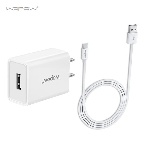 Wopow, Smart 2.4A Travel Charging Charger Kit Usb-C