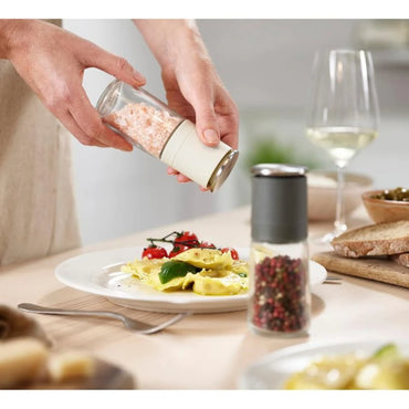 Joseph Joseph Salt And Pepper Grinder Set - [Black-Grey], JOSE-20198