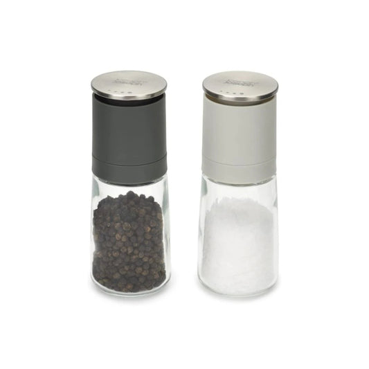Joseph Joseph Salt And Pepper Grinder Set - [Black-Grey], JOSE-20198