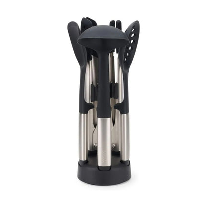 Joseph Joseph Elevate Fusion 5-Piece Stainless-Steel Utensil Set With Compact Stand , JOSE-10568