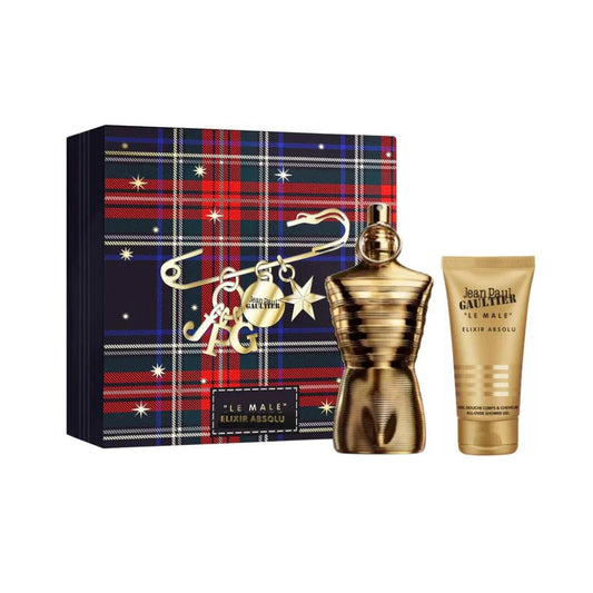 Jean Paul Gaultier Le Male Elixir Absolu Parfum 125ml Holiday Gift Set