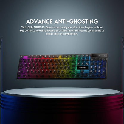 Fantech, K515 Shikari Rgb Gaming Keyboard