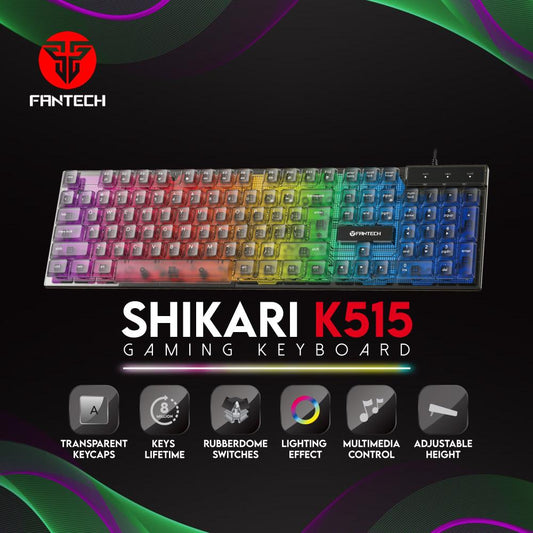 Fantech, K515 Shikari Rgb Gaming Keyboard