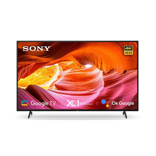 Sony, Tv 55-Inch, 4K Ultra Hd, High Dynamic Range (Hdr), Smart Tv (Google Tv), 3Hdmi Ports, 2Usb Ports, Kd-55X75K