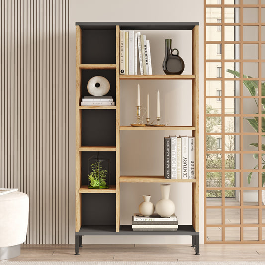 KDesign Premium Bookshelf [Pine - Anthracite], RL3-AA