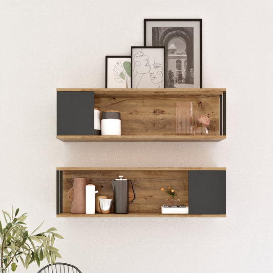 KDesign Premium Wall Shelf [Pine], VG18-A