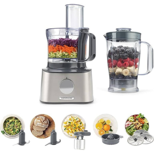 Kenwood MultiPro Compact Food Processer, KEN-FDM301SS