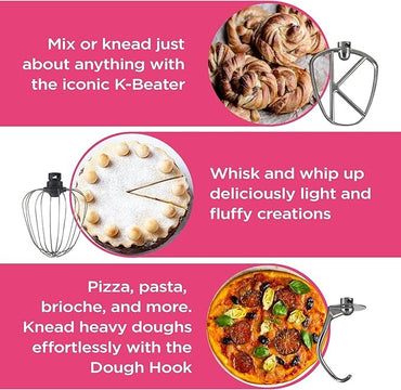 Kenwood, Khh01 Stand Mixer Kitchen Machine Homebake 1400W With 5.0L