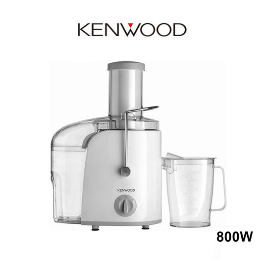 Kenwood, Juicer 800W Juice Extractor With 75Mm Wide Feed Tube, 2 Speed, Transparent Juice Jug, Pulp Container, Anti Drip For Home, Office, Restaurant & Cafeteria
