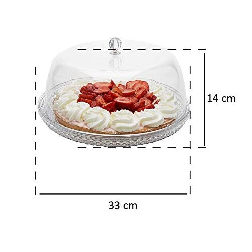 Itemz, Cake Pastry Serving Dome Ps Transparent