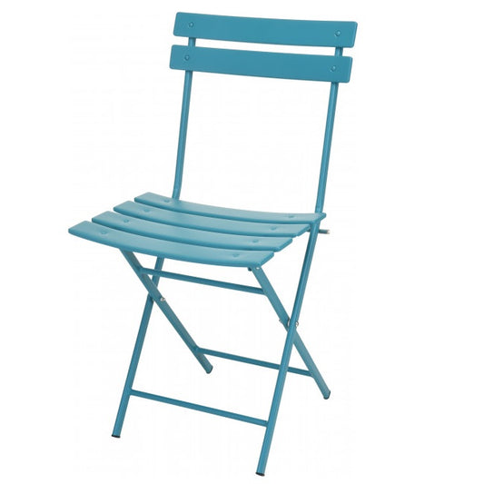 Itemz, Garden Folding Chair 48X41X83 Cm Blue