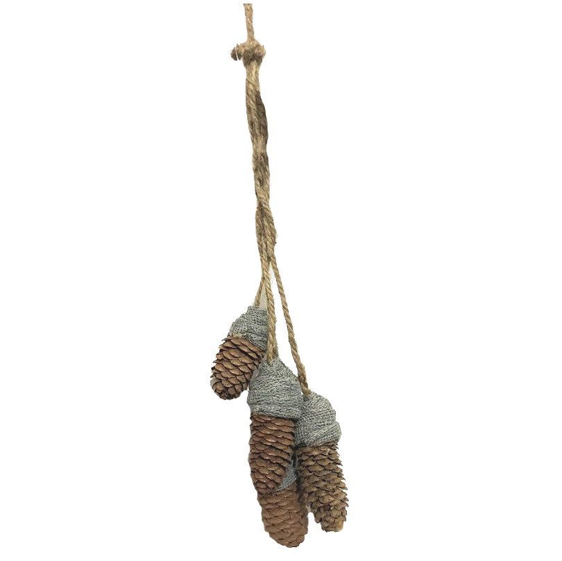 Itemz, Hanging Decoration Pine Cone 4Pcs