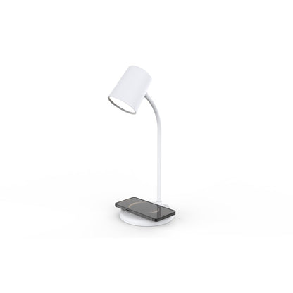 Conqueror, Lightning Led Desk Lamp 10W With Wireless Charging Function And Bluetooth Speaker - Ldl18