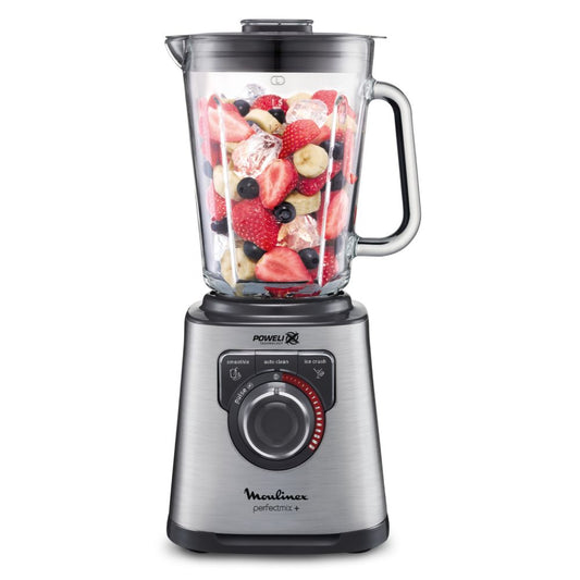 Moulinex, Blender Glass Jar 1200W Stainless