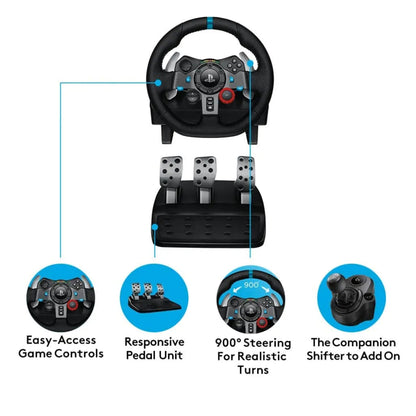 Logitech Driving Force Racing Wheel, LOG-G29