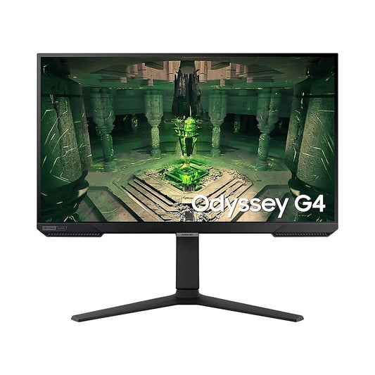 Samsung, Odyssey G4 Gaming Monitor |25 Inch Flat|1Ms Response Time| Fhd Resolution: 1920X1080| Black| 240 Hz| Contrast Ratio:1000:1 |Hdr10| Ports: 2 Hdmi, 1 Display Port, Headphone Jack | Height Adjustable Stand| 1 Year Warranty