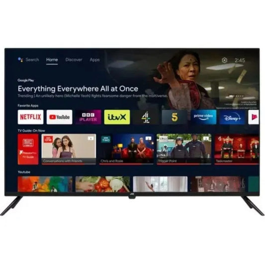 JVC, Smart Google Tv 55'Hdr 4K Uhd Framless