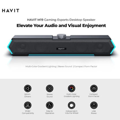 Havit, M19 Portable Bluetooth Speaker Tws