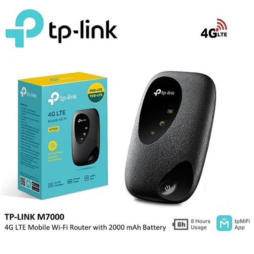 TP-Link 4G LTE 150Mbps Mobile WI-FI 8 Hours Usage TP MIFI App M7000