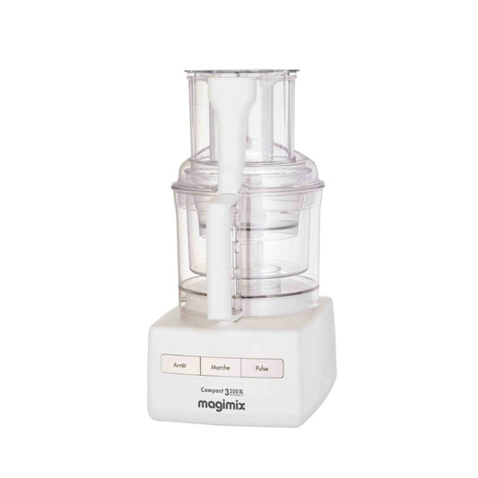 Magimix Compact 3200XL Food Processor 650W - [White], MAG-MX3200BXL