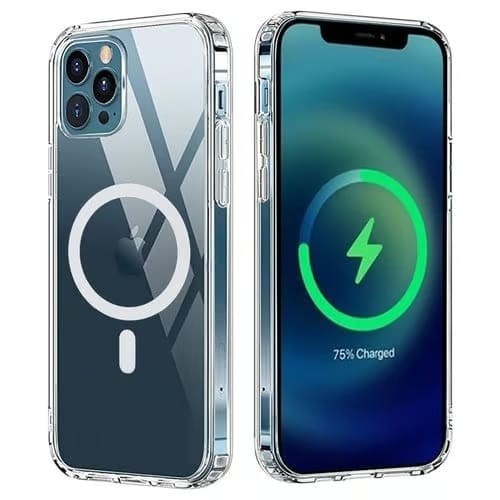 Magsafe, Magnetic Clear Phone Case For Iphone 13 Pro 2022 Transparent Shockproof Cover For Mag Wireless Charging Magnet Case