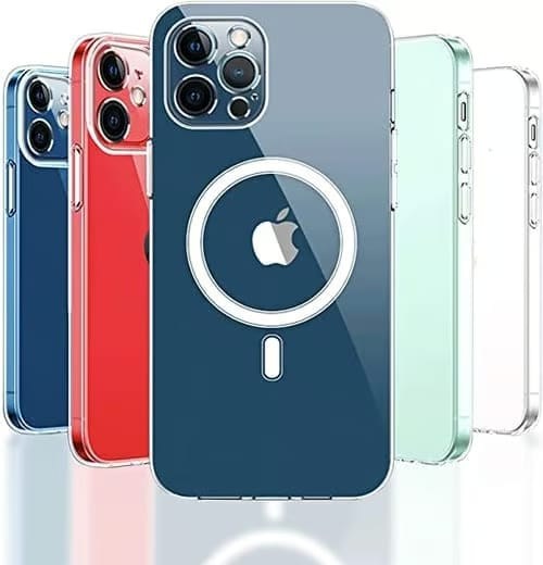 Magsafe, Magnetic Clear Phone Case For Iphone 14 Pro 2022 Transparent Shockproof Cover For Mag Wireless Charging Magnet Case