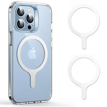 Magnetic Clear Phone Case For Iphone 15 Transparent Shockproof Cover For Mag Wireless Charging Magnet Case