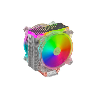 Mars, Gaming Mcpu66 Cpu Cooler, Dual Argb, Dual 12Cm Pwm Fan, 6X Heatpipe, 220W, Available in Different Colors