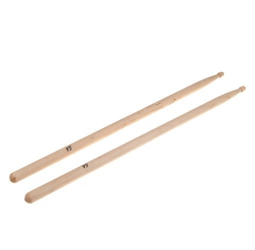 Top One Pair Wood Tip Hickory Drum Sticks - Mds005