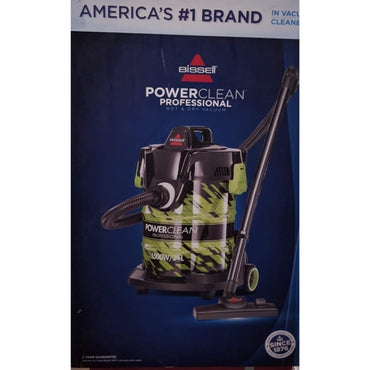 Bissell, PowerClean PowerClean Dry Drum 21L, 1500W, wet and dry