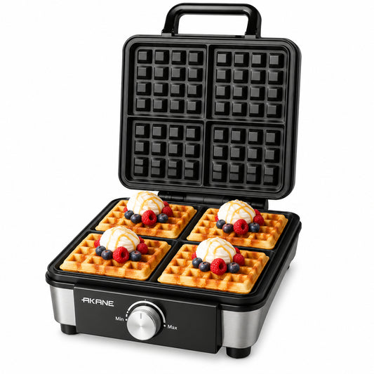 Akane, A-7523 Waffle Maker with Double Sided Heating, 1500W