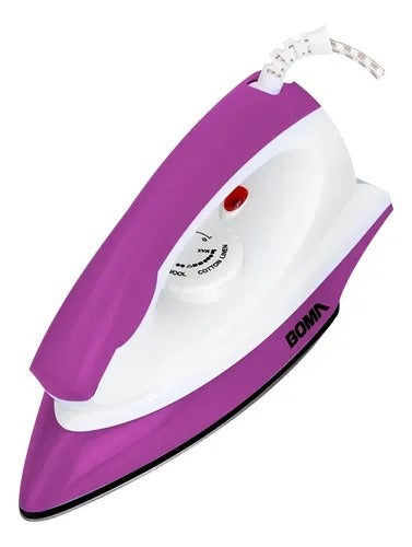 Boma, Bm-5508 Dry Iron 1200W White & Purple