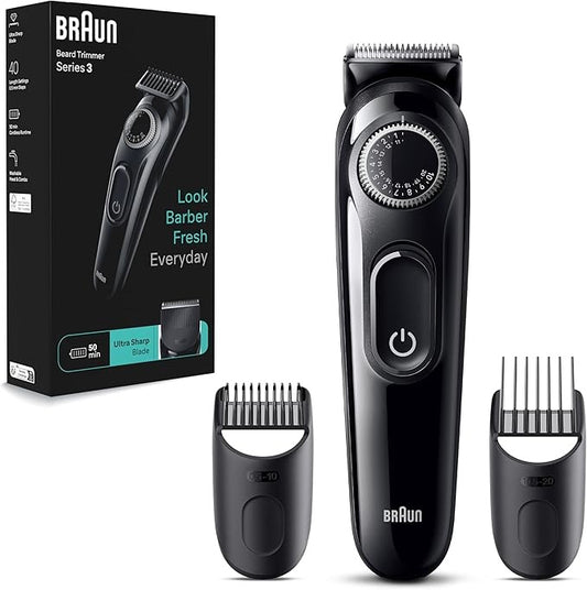Braun, Rechargeable Beard Trimmer Series 3