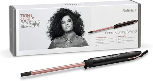 Babyliss, Hair Curler, 10Mm Barrel For Precise Curls 160?C To 210?C