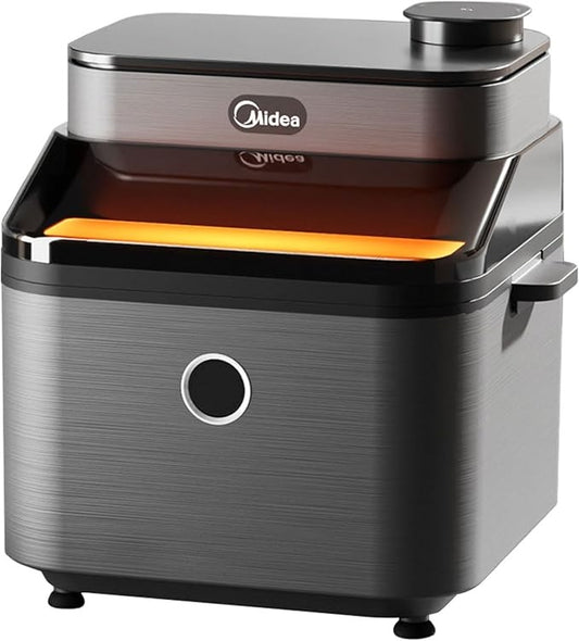 Midea, Hot Air Fryer 7L XXL with Viewing Window, Juicy & Crispy Taste Mode