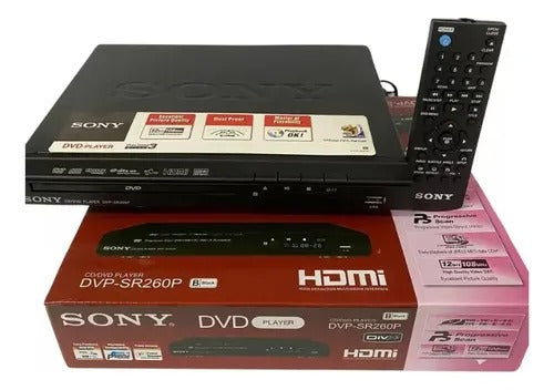 Sony, DVP-SR260P DVD Player, USB, HDMI, AV, RCA