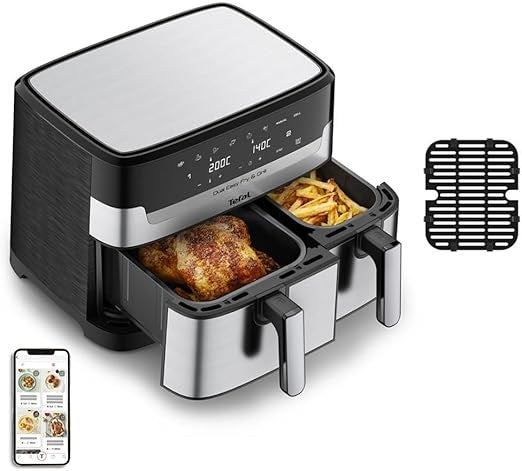 Tefal, dual AirFryer, 8.3L, 2700W