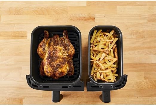 Tefal, dual AirFryer, 8.3L, 2700W