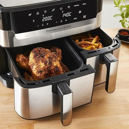 Tefal, dual AirFryer, 8.3L, 2700W
