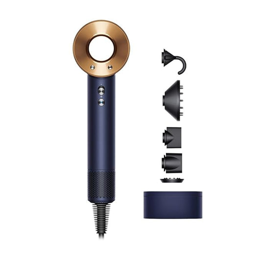 Dyson, Hd08 Hair Dryer Fast Drying 1600W No Heat Damage 5 Attachments 7 Styling, 3 Speed & 3 Heat Settings