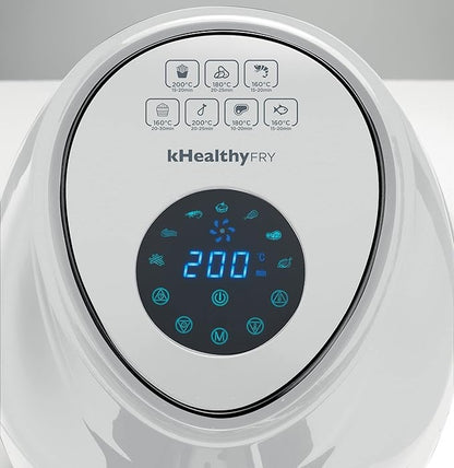 Kenwood, Digital Air Fryer XXL 5.5L 2.4KG 1800W with Rapid Hot Air Circulation