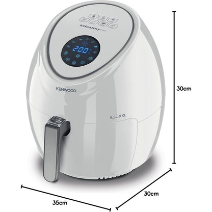 Kenwood, Digital Air Fryer XXL 5.5L 2.4KG 1800W with Rapid Hot Air Circulation