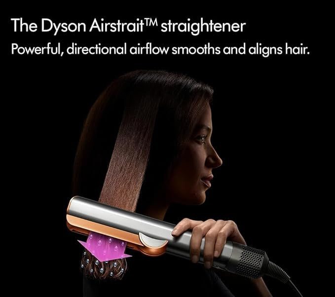 Dyson, Airstrait Straightener Ht01 Wet To Dry Hair Straightening 1600W
