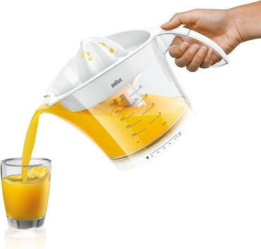 Braun, Multiquick 3 Citrus Juicer Press 20W, White